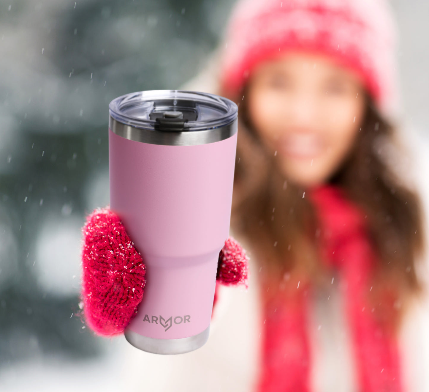 Blossom Pink 30oz 900ml Premium Tumbler