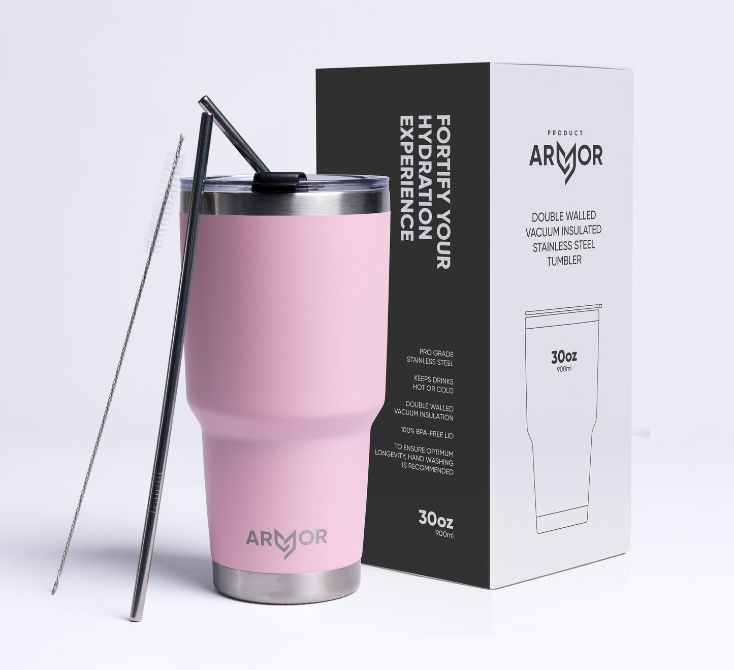 Blossom Pink 30oz 900ml Premium Tumbler
